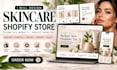 design beauty shopify store skincare website cosmetics store