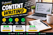 write engaging SEO articles, blog posts and website content