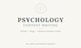 write clear psychology articles, blogs and educational content
