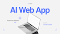 do ai web app and restaurant website design using lovable