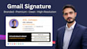 create professional gmail signature responsive for outlook, apple mail etc