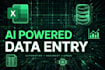 do ai data entry, pdf to excel and web research
