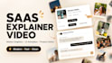 create a professional saas motion graphics explainer video