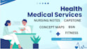 provide nursing care plan, case study and concept map