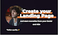create the best landing page for your products