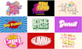 draw a unique psychedelic vintage retro logo