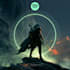 create mystical fantasy spotify cover design