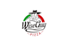design a modern and creative pizza store logo
