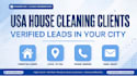 find verified US house cleaning leads with phone,email, and address