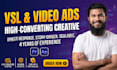 edit high converting vsl and ecommerce video ads