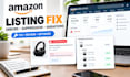 fix amazon fba listing errors suppressed listings and variations
