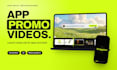 create a motion graphics app promo video or saas explainer video