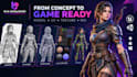 create 3d unreal engine game character, rigging and skin in unreal engine 5