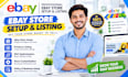 do etsy creation,  etsy store setup and etsy listing