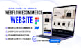 build clone eccommerce webflow, fix webflow bugs, migrate webflow framer website