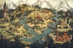 make a fantasy map illustration