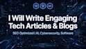 write cybersecurity articles, tech blogs and simplify complex technology