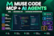 setup muse code mcp servers ai agents sdk backend API database integration