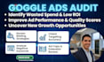 audit your google ads campaign and find wasted ad spend