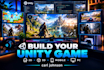 create 2d 3d mobile game development unreal engine as unity game developer