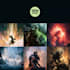 create mystical fantasy spotify cover design