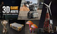 create 3d game assets and props