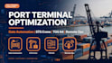 optimize gate automation, sts productivity, tos in ports