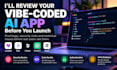 review your vibe coded app before you launch
