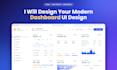 design dashboard, web app, CRM and admin panel UI