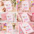 birthday invitation template first birthday editable canva