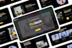 design technical presentation company profile pitch deck epc slides on canva