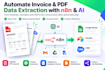 automate invoice and PDF data extraction with n8n and ai