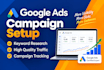 setup google ads campaign