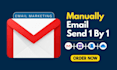 manually send emails one by one