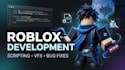 create roblox vfx, script, scripter, fix bug and customize your roblox game