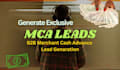 generate appointment settings exclusive mca leads