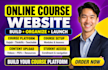 set up your online course website on kajabi thinkific, teachable