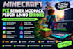 fix minecraft server, modpack, plugin and mod errors