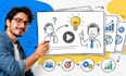 create animated hand drawn slides that explain complex ideas clearly to audience