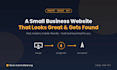 build you a modern small business website that gets found