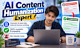 manually humanize and rewrite ai content naturally