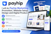 do payhip marketing promotion website setup design digital product promotion