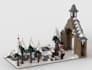design custom lego moc lego house model in bricklink studio