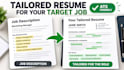 tailor your resume to a specific job and optimize it for ats