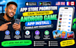 mobile app promotion increase IOS app install android app install app promotion