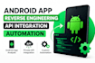 reverse engineer android apps, private apis and build automation tools