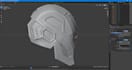 design 3d cosplay mask wearable halloween printable model