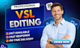do vsl editing, vsl editor, talking head, video sales letter, motion graphics