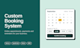 build a custom online booking and appointment system