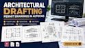 draft architectural plans and permit drawings in autocad